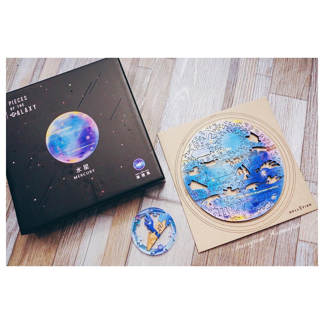 海裡魚的水星拼圖-絕對是此生見過最美的拼圖